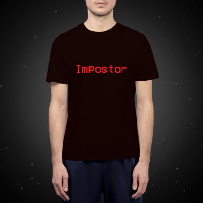 Impostor Among Us Black T-Shirt