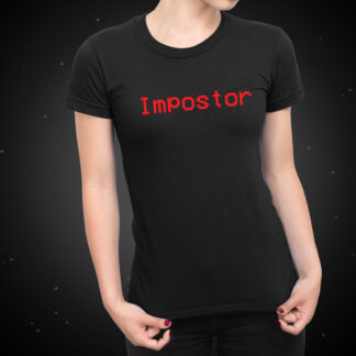 Impostor - Among Us Women's T-Shirt Black