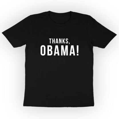 Thanks Obama T-Shirt Black