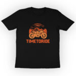 Time To Ride T-Shirt Black