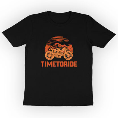 Time To Ride T-Shirt Black