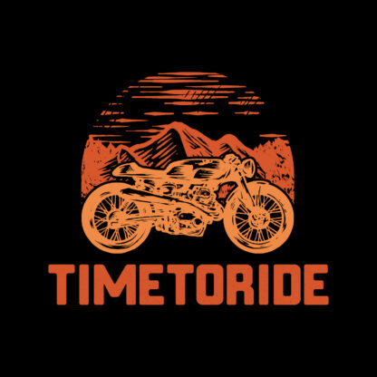 Time To Ride T-Shirt Design