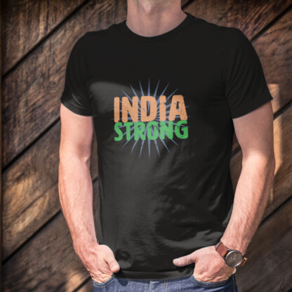 India Strong T-Shirt For Men