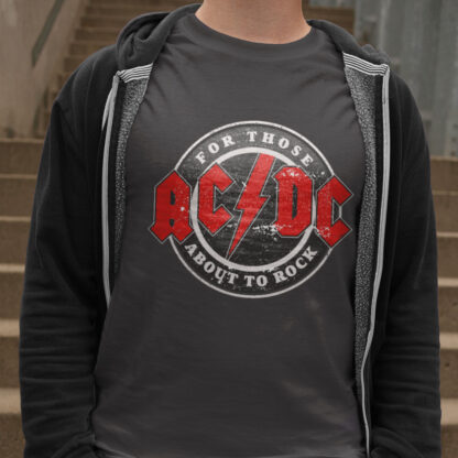 AC DC For Those About to Rock T-Shirt for Men