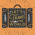 Let’s Travel the World T-Shirt Design