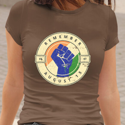Indian Independence Day T-Shirt for Women