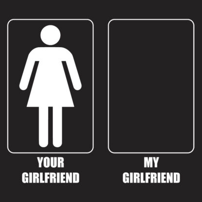 Your Girlfriend vs My Girlfriend T-shirt for Men