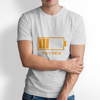 Battery Level – T-Shirt for the Father