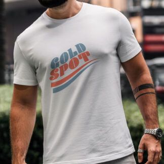 Gold Spot Retro T-Shirt for Men