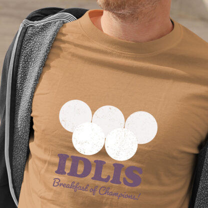 Idlis Breakfast of Champions T-Shirt for Men