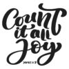 Count it All Joy - T-Shirt Design
