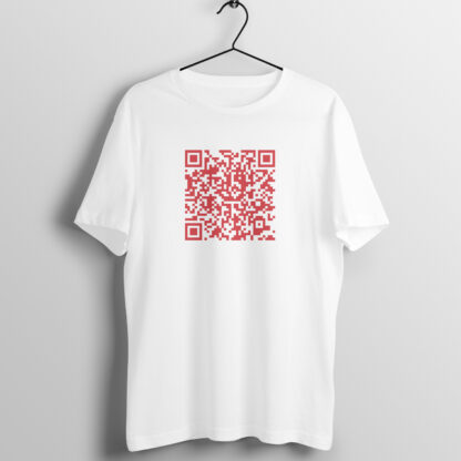 Interactive QR Code T-Shirt