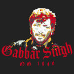 The OG Gabbar Singh T-Shirt Design