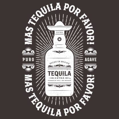 More Tequila Please T-Shirt Design
