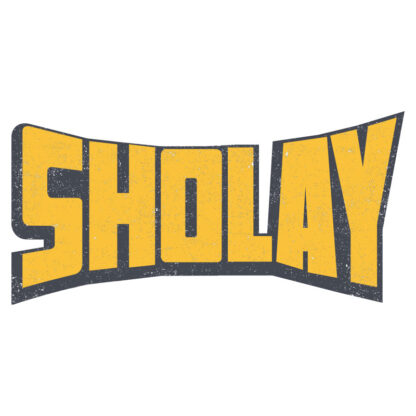 Sholay Classic Bollywood T-Shirt Design