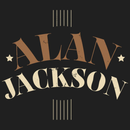 Alan Jackson T-Shirt Design