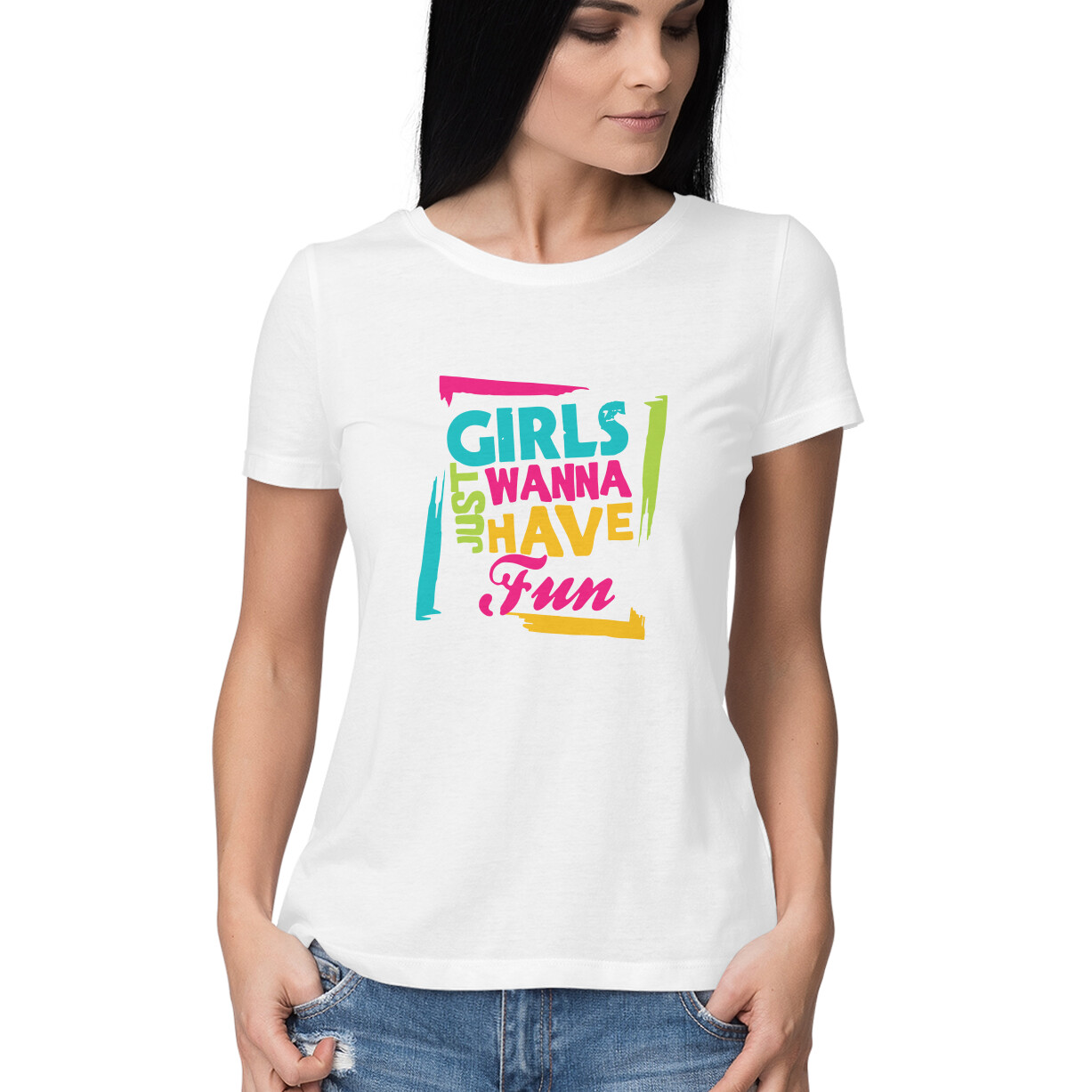 Just A Girl Unisex T-Shirt — Ma's Donuts and More