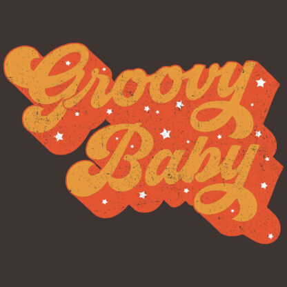 Groovy Baby T-Shirt Design