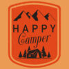 Happy Camper T-Shirt Design