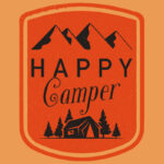 Happy Camper T-Shirt Design