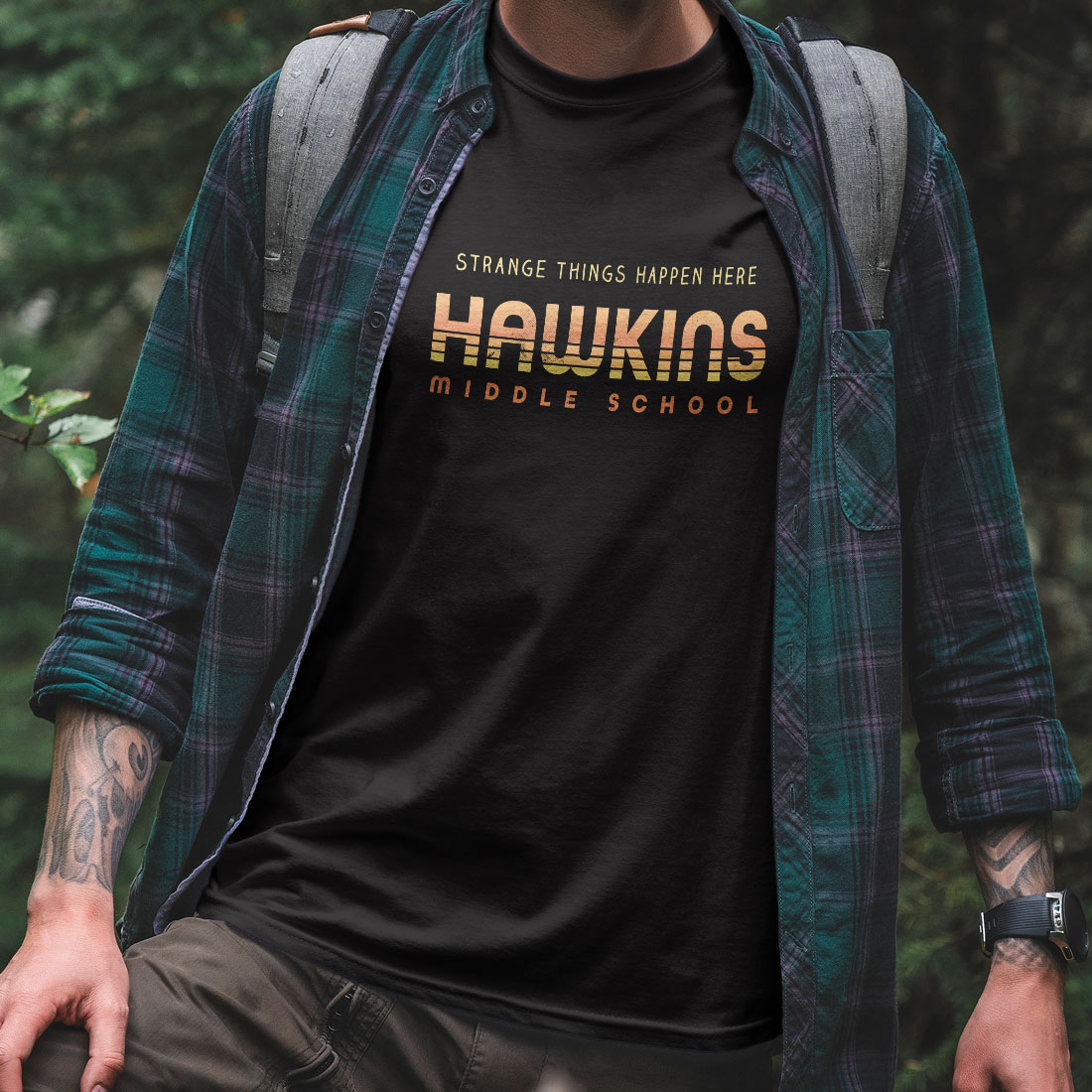 Hawkins Middle School - Stranger Things T-Shirt