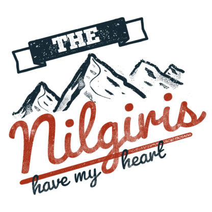 The Nilgiris Have My Heart T-Shirt Design