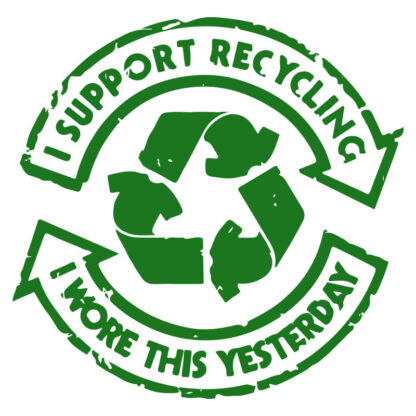 I Support Recycling T-Shirt Design