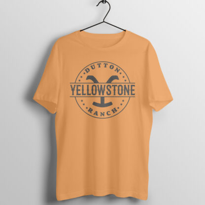 Yellowstone Dutton Ranch T-shirt Mustard Yellow