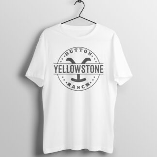 Yellowstone Dutton Ranch T-shirt White