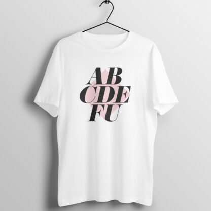 ABCDEFU T-Shirt White