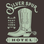 Silver Spur Hotel T-Shirt Design