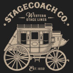 Stagecoach Company T-Shirt Design