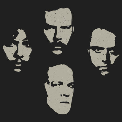 Metallica Mid 80's Lineup T-Shirt Design