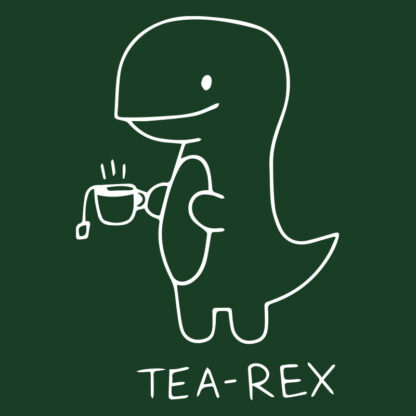 Tea Rex T-Shirt Design