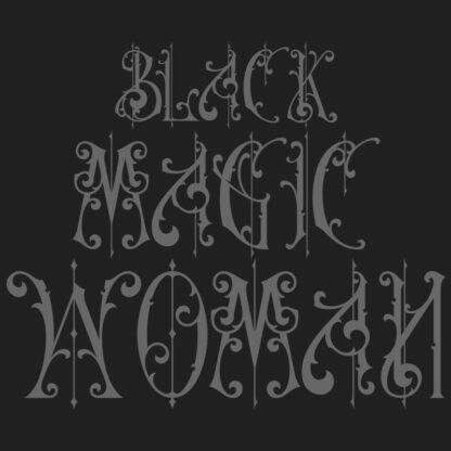 Black Magic Woman T-Shirt Design