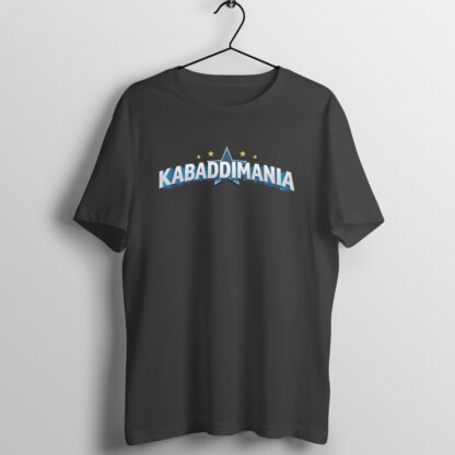 Kabaddi Mania T-Shirt - Black