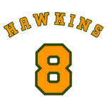 Hawkins 8 Basketball - Stranger Things T-Shirt