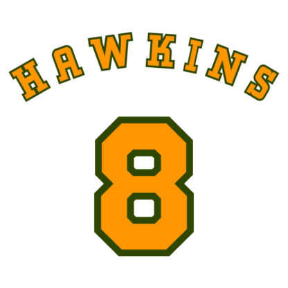 Hawkins 8 Basketball - Stranger Things T-Shirt