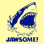 Jawsome! Shark T-Shirt Design