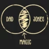 Dad Jokes Venn Diagram T-Shirt Design