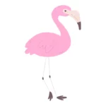 Pink Flamingo T-Shirt Design