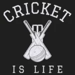 Cricket is Life T-Shirt Design
