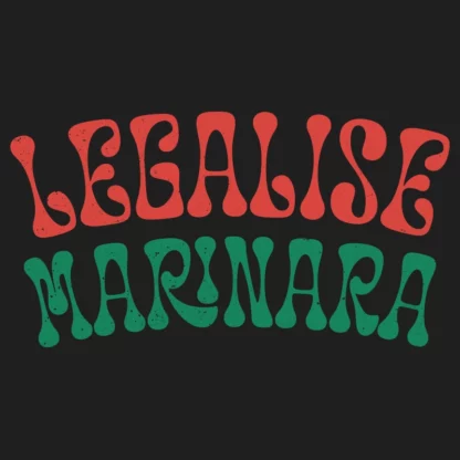 Legalise Marinara T-Shirt Design