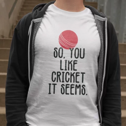 So, You Like Cricket it Seems T-Shirt