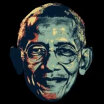 Mahatma Gandhi and Obama T-Shirt Design