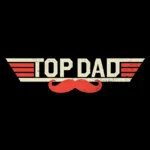 Top Dad T-Shirt Design