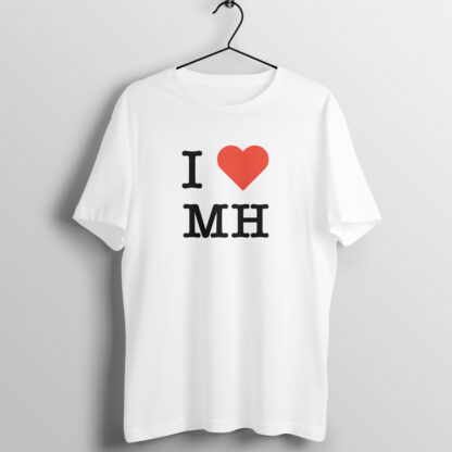 I Love Maharashtra T-Shirt - White